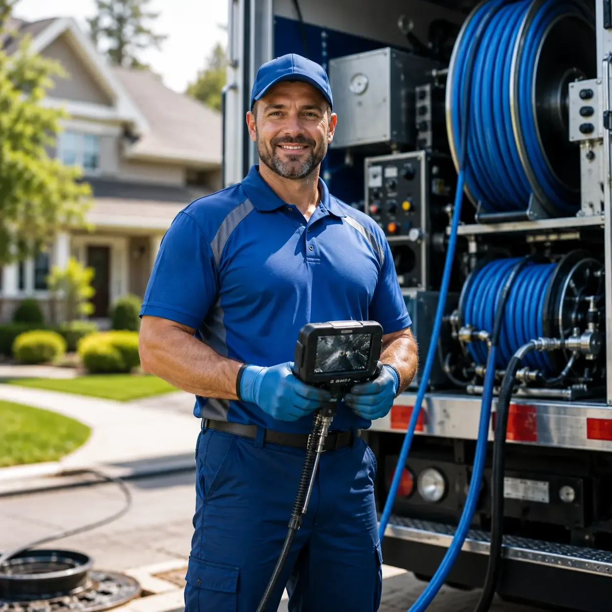 Local outdoor drain cleaning specialists in Hillsboro, IL